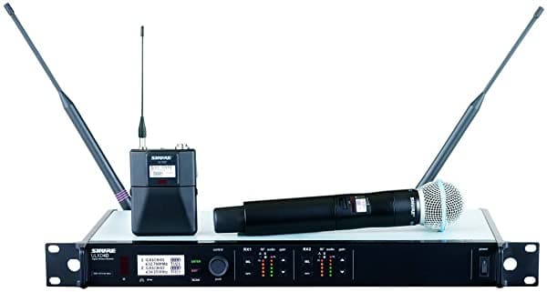SHURE ulxd124d/B58 G50 | Dual Combo Beta 58 A Sistema Inalámbrico ulxd1 ulxd4d ulxd2/B58
