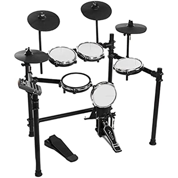 PWANG Batería electrónica digital, set de percusión electrónica, sistema de batería electrónica, kit DIY (Color: Blanco) PINWANGBH