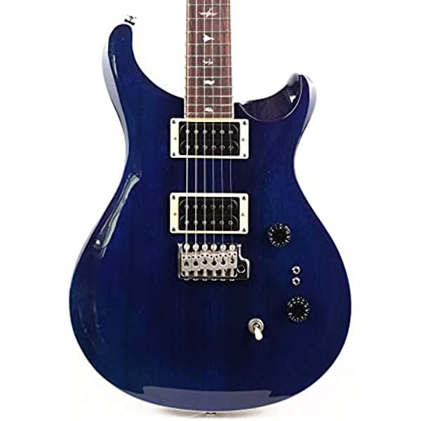 Geartree PRS SE Standard 24-08 - Guitarra eléctrica, azul translúcido, con funda acolchada 109645::TB: