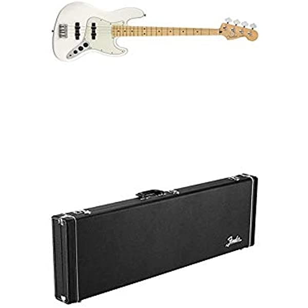 Fender Player Jazz Bass - Arce - Blanco Polar/Con Fender Classic Series Case