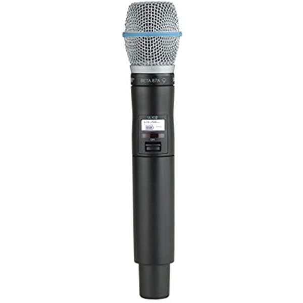 Shure ULXD2/B87A transmisor inalámbrico de mano con cartucho intercambiable Beta 87A ULXD2/B87A=-G50