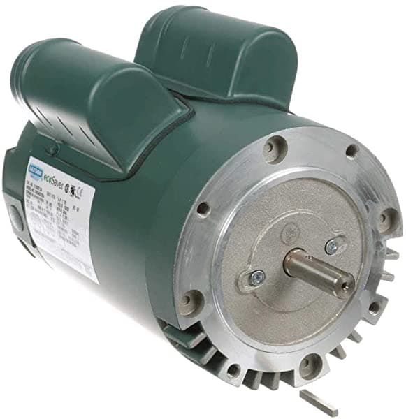 Leeson eléctrico e110387.00, motor, 3450 RPM, 1 PH, 110 - 120 V, 230 V, 56 °C marco, abiertos, motor eléctrico