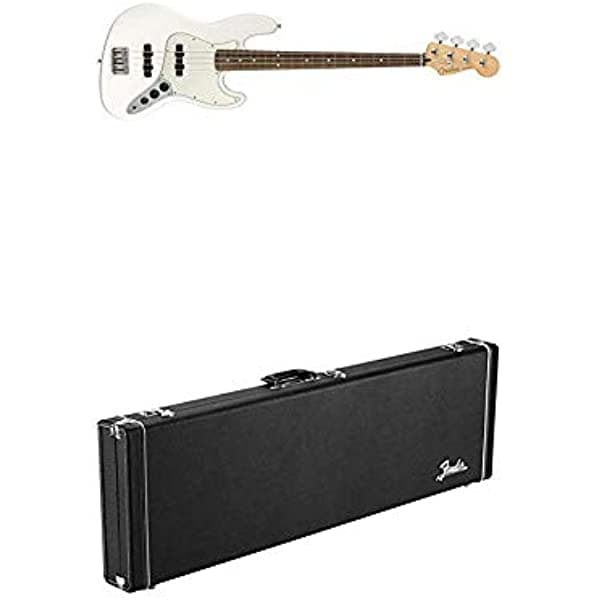 Fender Player Jazz Bass - Pau Ferro - Funda para Fender Classic Series, color blanco