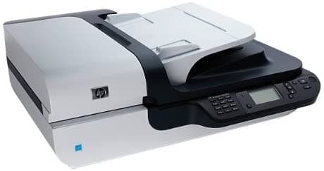 HP Hewlett-Packard l2703 a Scanjet N6350 plataforma escáner, 2400 x 2400 DPI, Negro L2703A#BEA