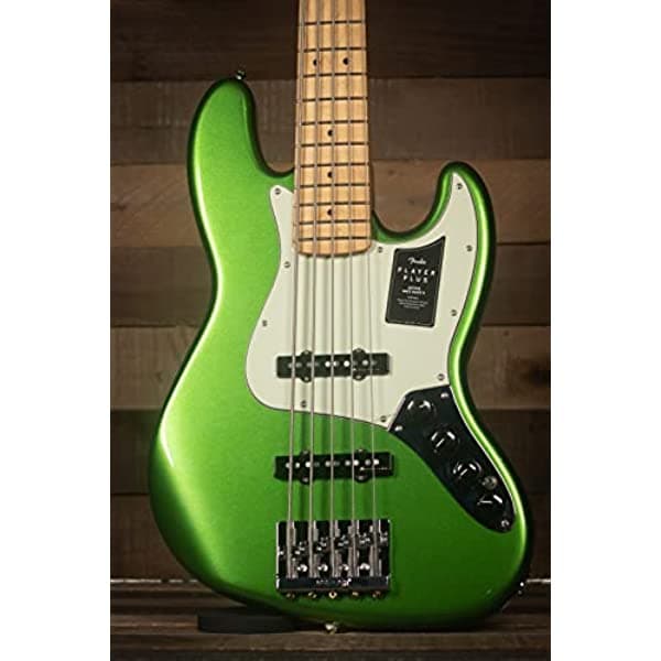 Fender Bajo eléctrico de 5 cuerdas, para diestros, Cosmic Jade (0147382376)