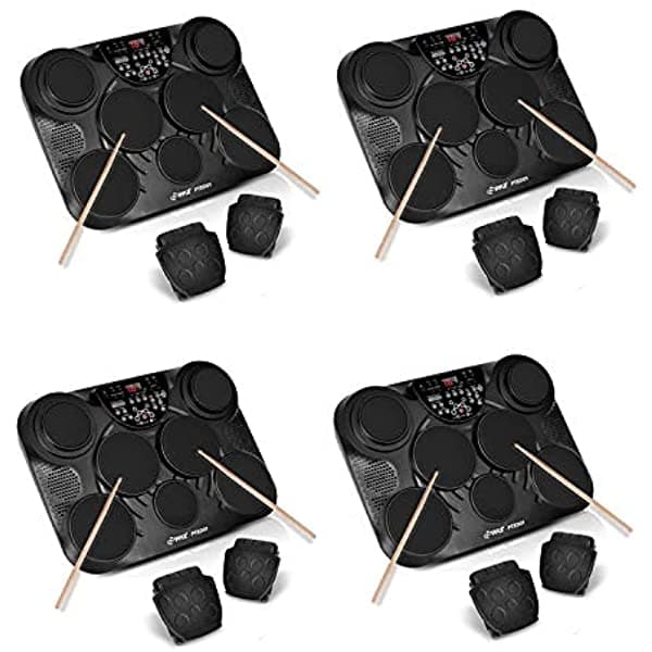 Pyle Pro PTED01 - Juego de batería electrónica (4 unidades) 4xPTED01