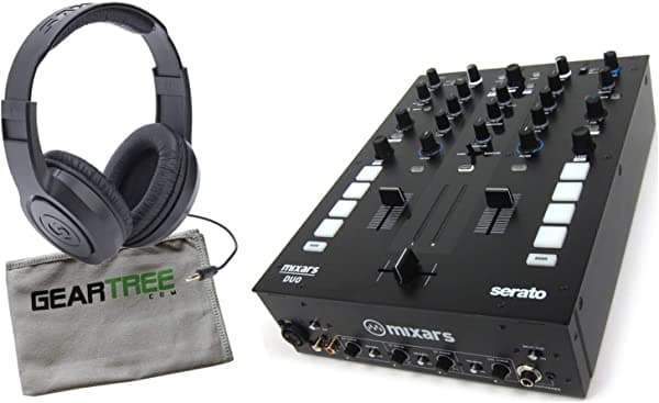 Mixars DUO MKII Serato DJ - Mezclador de batalla con galileo Crossfader MIXDUOMKII