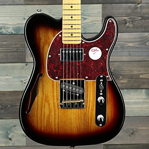 G&L Guitars G&L Tribute Asat Classic Bluesboy - Guitarra Eléctrica Semihueca 3 Tonos Sunburst TI-ACB-S61R20M36