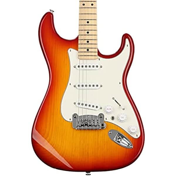 G&L Guitars G&L Fullerton Deluxe S-500 Guitarra eléctrica - Cherryburst FDPS500-CHY-MP