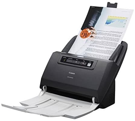 Canon imageFORMULA DR-M160II Escáner de documentos de oficina de alta velocidad con láminas - Kofax VRS Elite Bundle, Duplex Scan, 600DPI, 60PPM/120IPM (157391) 0114T27902