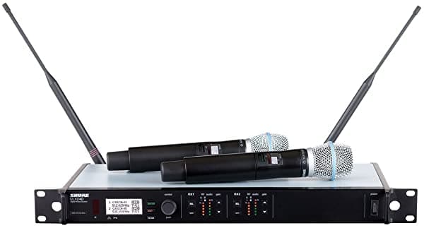 Shure Ulxd24D/B87 A G50 | Dual Receptor Beta 87 Un Sistema Inalámbrico De Mano Ulxd4D Ulxd2/B87 A