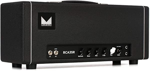 Morgan Amps Rca35R 35-Watt Clase Cabeza De Un Tubo Con Reverb RV35R Head
