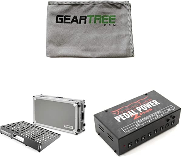 Rockboard Cinque - Pizarra De Pedal Con Funda De Vuelo 52-2401 Pulgadas X 1614 Pulgadas Voodoo Lab Po RBOB52CINEC