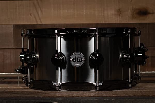 Dw Black-Ti - Tambor Para Caja (14.0 X 6.5 In) Color Negro DRVT6514SVN