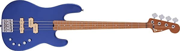 Charvel Pro-Mod San Dimas Bajo Pj Iv Guitarra Eléctrica Diapasón De Arce Caramelizado Azul Místico 2965068554