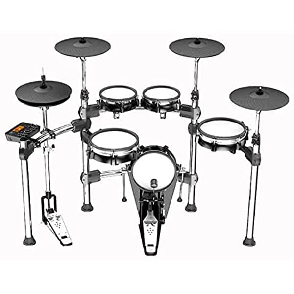 Pwang Batería Electrónica Foldable Batería Electrónica Kit Stand percusión Build-In Metronome 28 Groups Drum Tones PINWANGBH