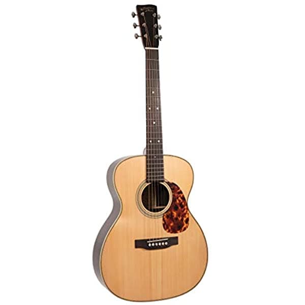 Recording King 6 Cuerdas Guitarra Acústicas Derecha Brillo Natural (Ro-328)