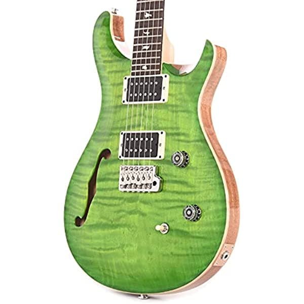 Paul Reed Smith PRS CE 24 Guitarra Eléctrica Semihueca Cuerpo Eriza Verde Con Funda Acolchada 104146:ER:MC5