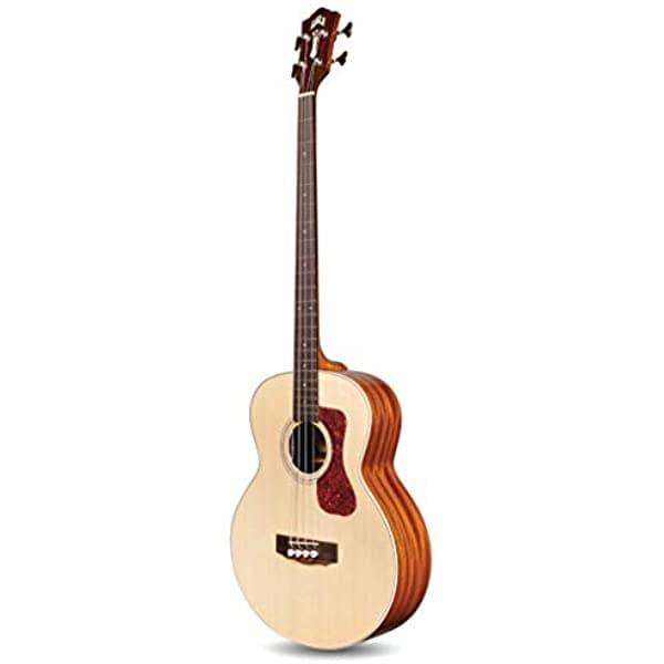 Guild Guitarras B-140E Bajo Acústico En Natural All Solid Woods Jumbo Colección Westerly Con Bolsa Premium Gig 384-5404-721
