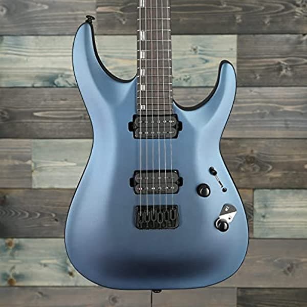 Esp 6 Cuerdas Ltd Deluxe H-1001 Guitarra Eléctrica Violeta Andromeda Satin Derecha (Lh1001Vlands)