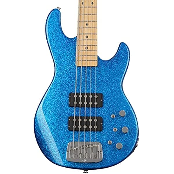 G&L Guitars G&L Fullerton Deluxe L-2500 Bajo - Blue Flake FDPL2500-BLF-MP