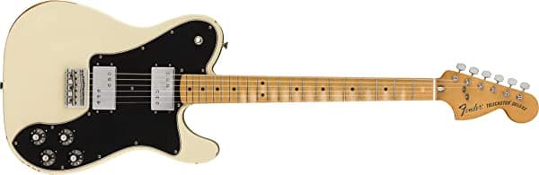 Fender Road Worn 70S Telecaster Guitarra Eléctrica De Lujo En Color Blanco Olímpico 149712305
