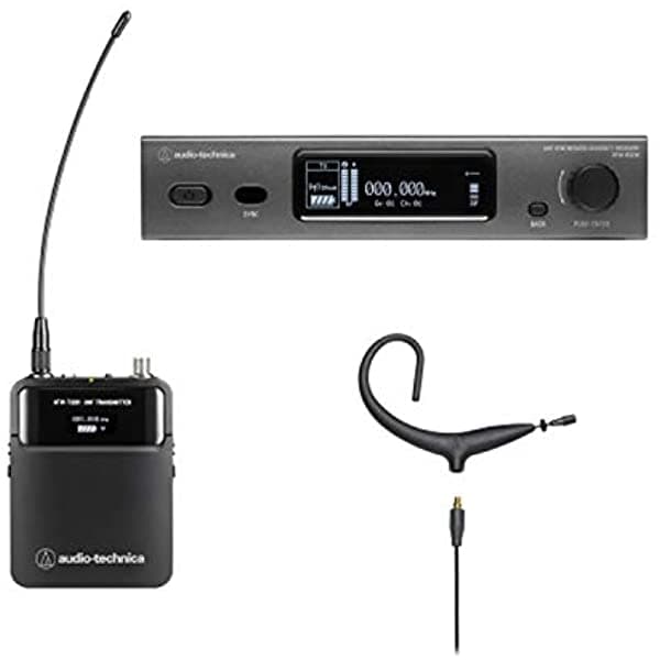 Audio-Technica Atw-3211N893X De2 3000 Series - Sistema De Microauriculares Inalámbrico De Red De2 470-530 Mhz Color Negro
