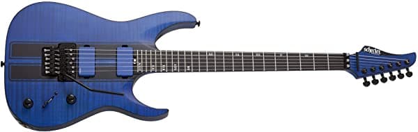 Schecter Banshee Gt-6 Fr - Guitarra Eléctrica (Satinado) Color Azul 1520