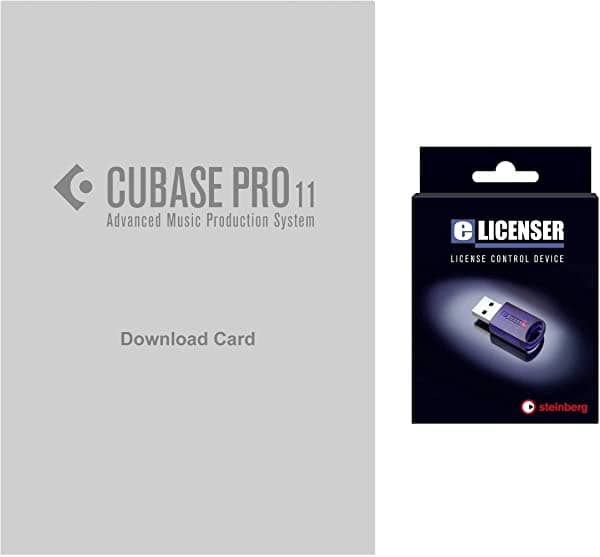Generic Steinberg Cubase 11 Pro Download Card Con Usb Elicenser - Audio/Midi Daw Software Con 8 Virtual Instruments 90+ Fx Plug-Ins & 3000+ Sounds - Mac/Pc