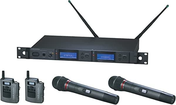 Audio-Technica Aew-5111Ac Sistema De Paquete De Cuerpo Inalámbrico Dual AEW-5414AC