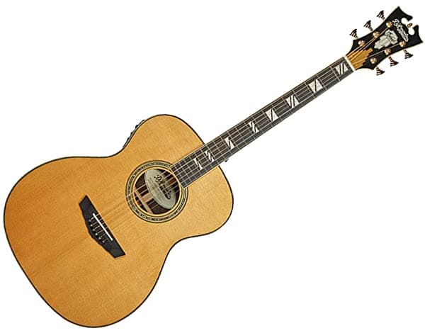 D'Angelico Guitarra Electroacústica de 6 Cuerdas para Diestros (DAEOMVNATGP)