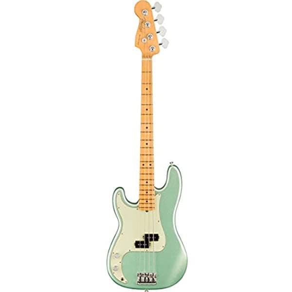 Fender American Professional II Precision Bass para Zurdos (Mystic Surf Green, Diapasón de Arce) 193942718