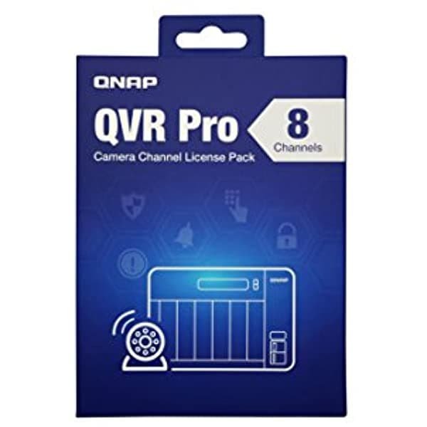 Qnap Lic-Sw-Qvrpro-8Ch Licencia 8 Canales (Qvr Pro Gold Es Necesario)