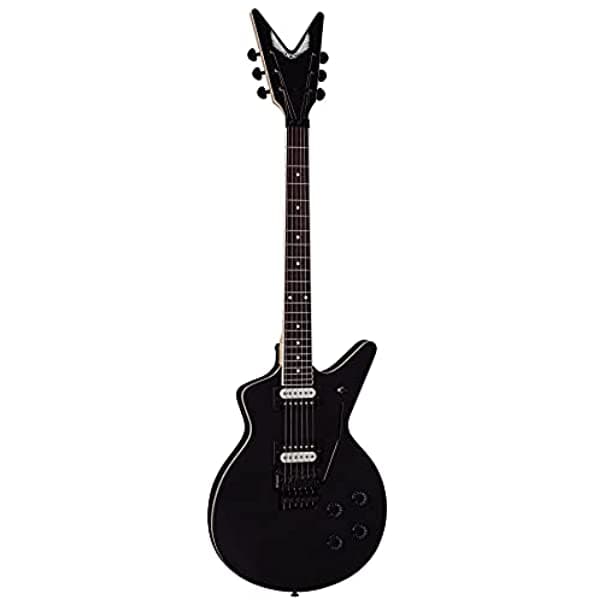 Dean Cadillac X Guitarra Eléctrica Floyd Rose Satinado Negro Cadix F Bks