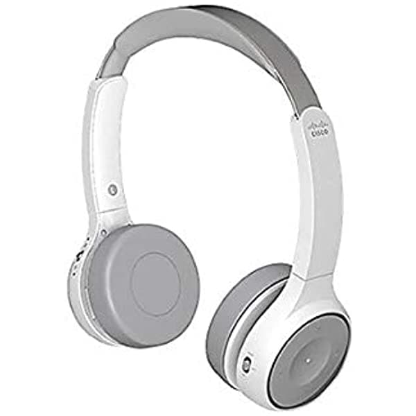Cisco Headset 730 Auriculares Bluetooth Inalámbricos Con Doble Carcasa Adaptador Bluetooth Usb-A Hd Cables Usb-A Y 0.138 In Soporte De Carga Platinum 1-Yr Ltd Garantía De Responsabilidad (Hs-Wl-730-Bunas-P)