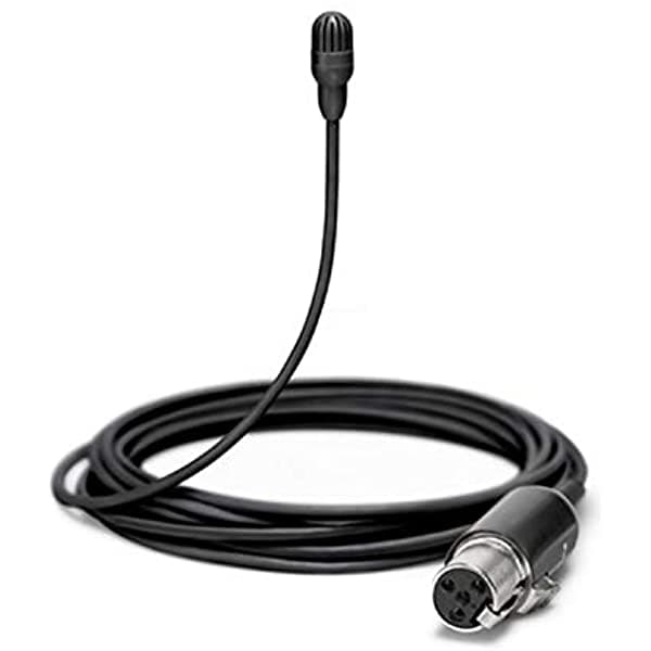 Shure Twinplex Tl47B O-Mtqg Micrófono Lavalier Omnidireccional Con Conector Ta4F - Negro