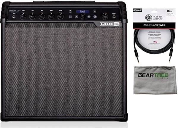 Geartree Line 6 99-010-0235 Spider V 120 Mkii - Amplificador De Guitarra Con Cable Premium