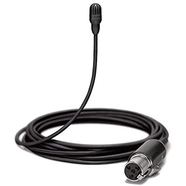 Shure Twinplex Tl47B O-Mtqg-A Micrófono Lavalier Omnidireccional Con Kit De Accesorios Ta4F Negro