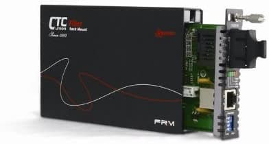 CTCUnion Pots (Rj11) Phone Line Over Fiber Converter Multimode Sc Modo 2 Km Fxo/Fxs Frm220-Fxo-Fxs-Sc002
