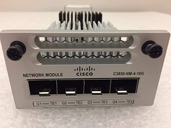 Cisco 4 X 1Ge/4 X 10Ge Módulo De Red De Repuesto (C3850-Nm-4-10G=)
