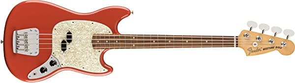 Fender Vintera '60S Mustang Bajo - Diapasón Pau Ferro - Fiesta Rojo 149653340