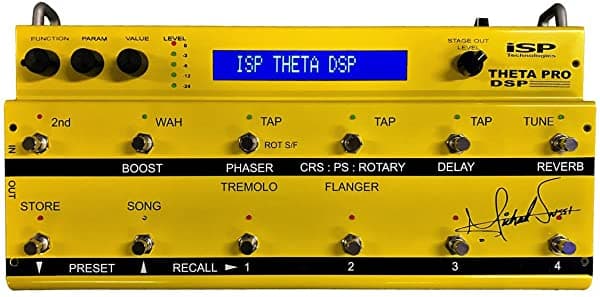 Isp Technologies Ms Theta Pro Dsp Michael Sweet Preamp Y Pedal De Efectos Múltiples THETADSPMS