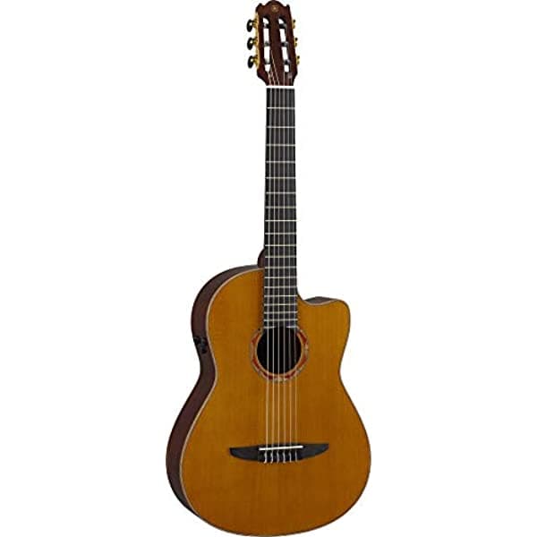 Yamaha Ncx3C Nt Cedar Guitarra Electroacústica De Nylon-String Con Atmosfeel