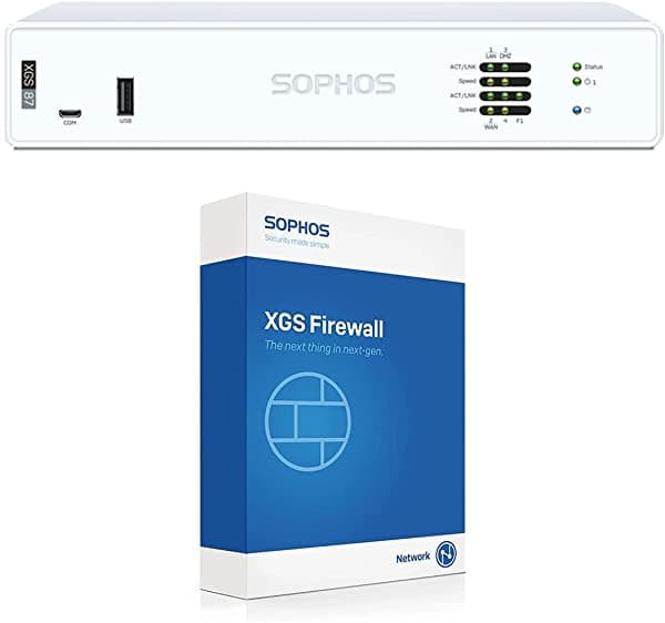 Sophos Xgs 87 Firewall De Última Generación Con Protección Estándar 1 Año (Cable De Alimentación De Ee. Uu.) (Ja8B1Csus)