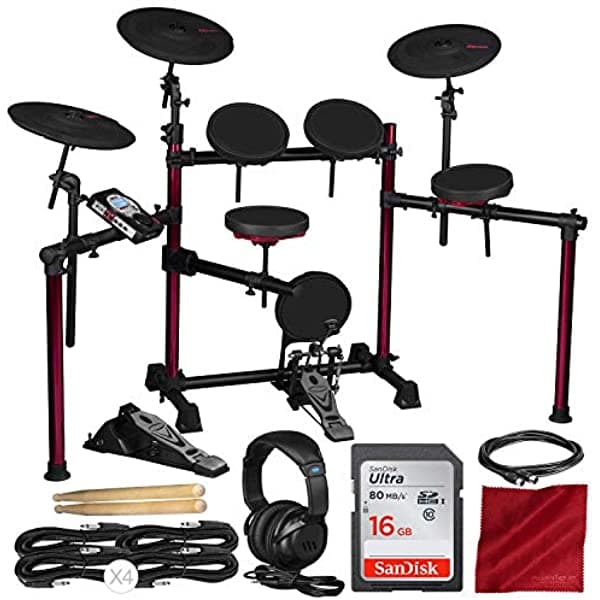 ddrum DD Beta Pro - Batería electrónica con tarjeta de 16 GB y paquete de accesorios