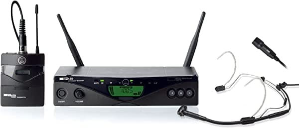 Akg Pro Audio Wms470 Presenter Set Band 7 Sistema De Micrófono Inalámbrico De Mano Con Receptor Estacionario Sr470 Transmisor Pt470 Bodypack Y Micrófono Ck99L Lavalier 3309H00370