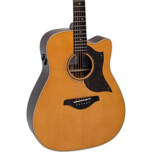 Yamaha A-Series A5M Cutaway Dreadnought - Guitarra Electroacústica Vintage Natural A5M VN