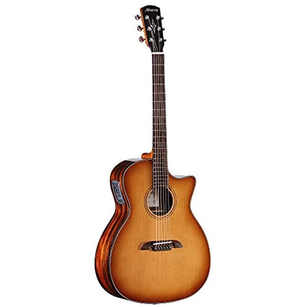 Alvarez Artista Elite Grand Auditorium Acoustc Electric Con Ecualizador Y Afinador De Corte AGE95CESHB