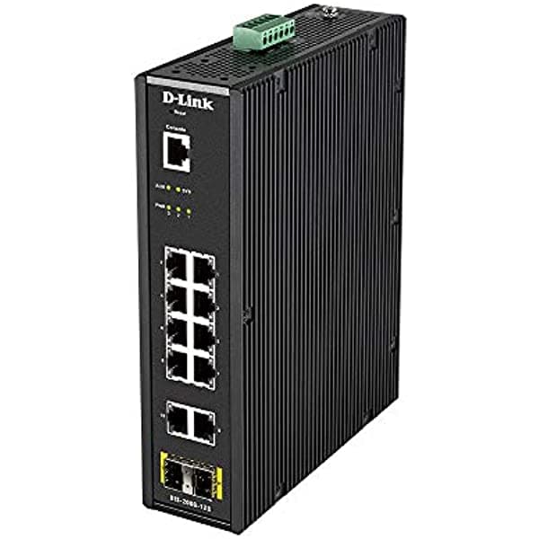 D-Link Networking Dis-200G-12S 12Port Mngd Industrial Interruptor Caja Café