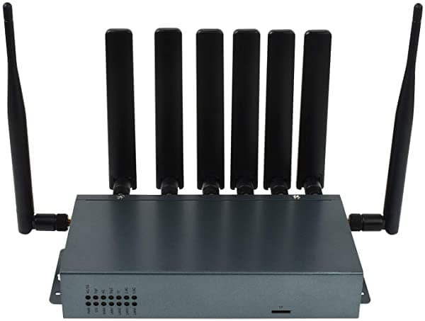 Waveshare Sim8200Ea-M2 Router Industrial 5G Inalámbrico Cpe Snapdragon X55 Gigabit Ethernet Incorporado Y Wifi 5G/4G/3G Soporte Aplicable Para Regiones Con Cobertura De Señal 5G Sub-6G SIM8200EA-M2 5G Route